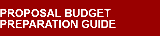 Proposal Budget Preparation Guide
